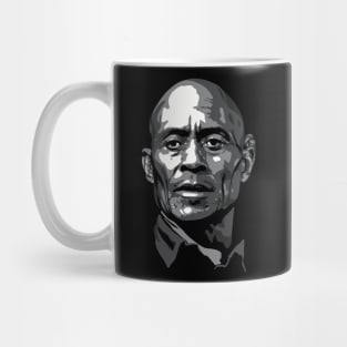 Woody Strode greyscale Mug